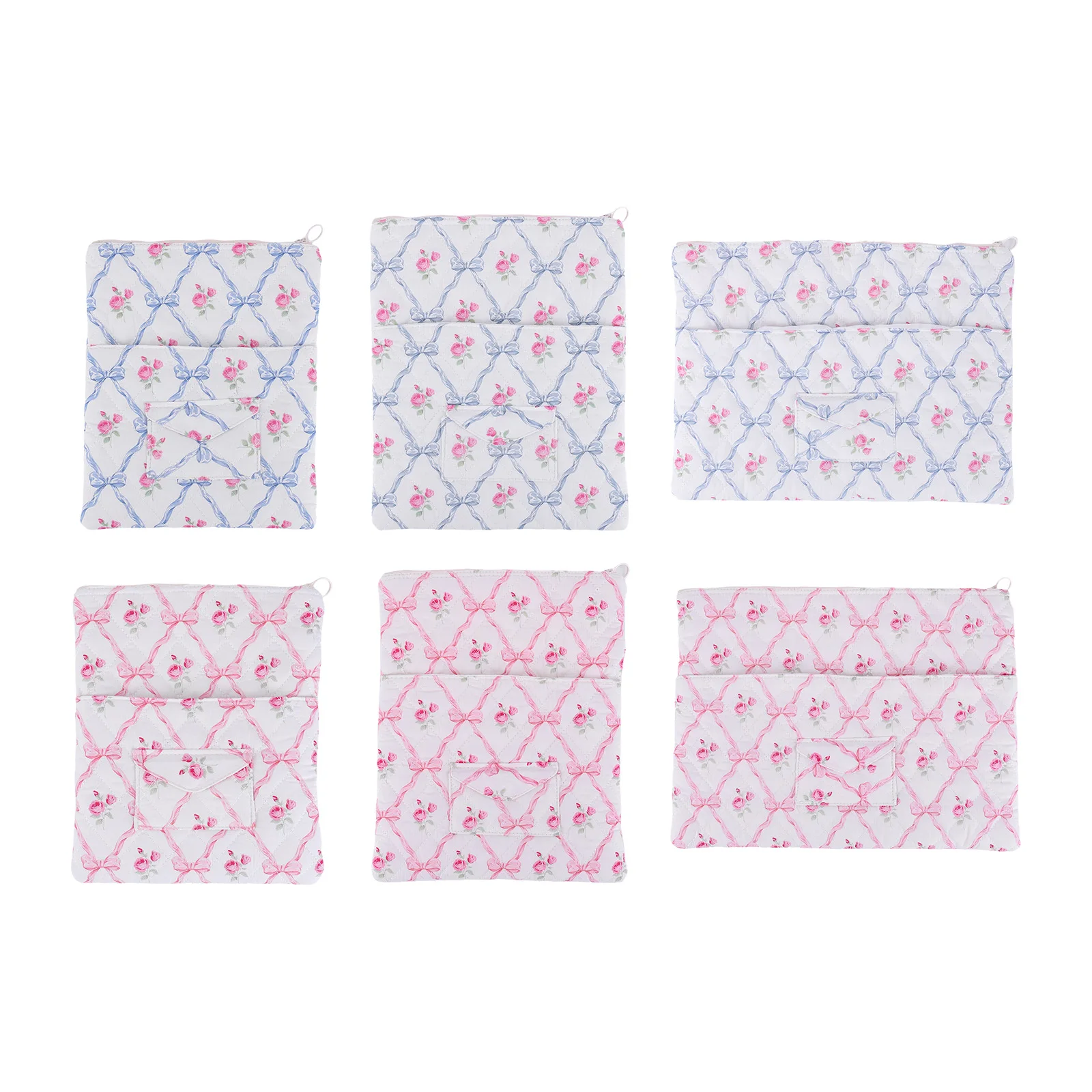 

Quilted Computer Sleeve Bag for IPad Air 4 5 Laptop Carrying Case Laptop Bag Tablet Sleeve Case for 11-15 Inch Laptop Tablet