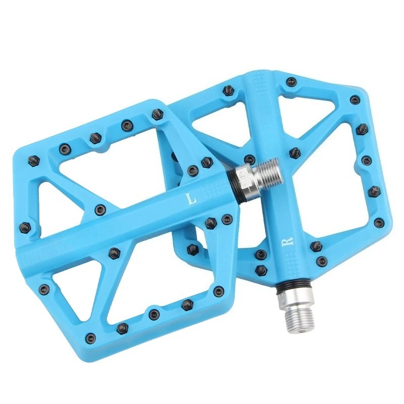 Mountain bike pedal Ultra-light nylon waterproof Peilin downhill dead fly bicycle general accessories non-slip pedal pedal