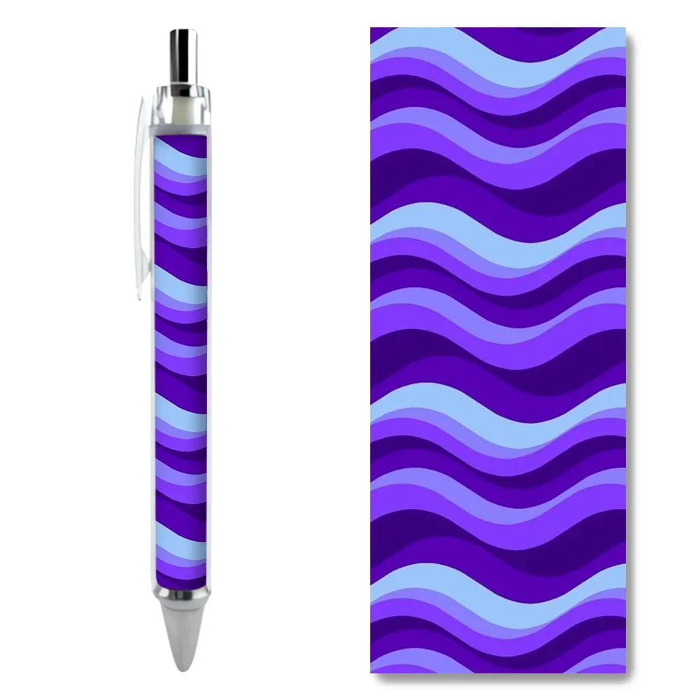 

2/4PCS Wave Curve Ripple Gel Pens Kawaii Customizable Abstract Art HD Patterns Caneta Kids Stationery Writing School Kids Gifts