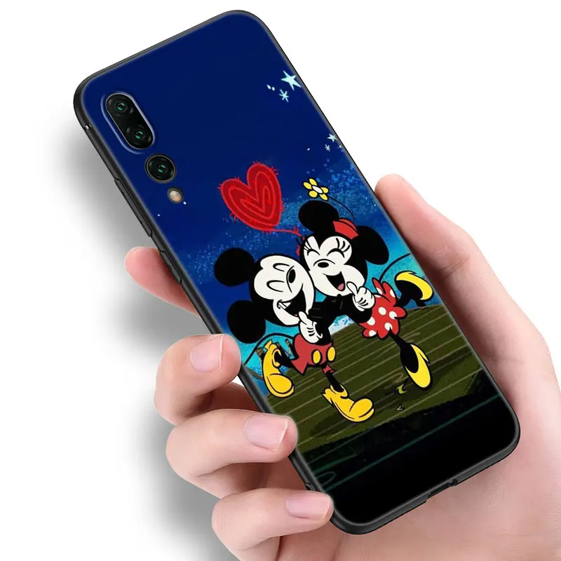 Cool Minnie Cartoon Phone Case For Huawei Pura 70 Ultra P20 P30 P40 Lite P60 Art P50 Pro P50E P Smart 2018 2019 2020 2021