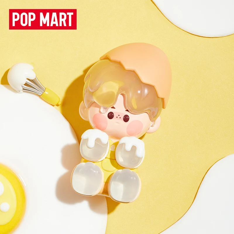 ฟิกเกอร์ Popmart Pino Jelly Fresh Egglings ซีรีส์การ์ดหัวตุ๊กตา ของเล่น Pino Jelly สุดฮิต ของสะสมตกแต่งโต๊ะทำงาน ของขวัญ