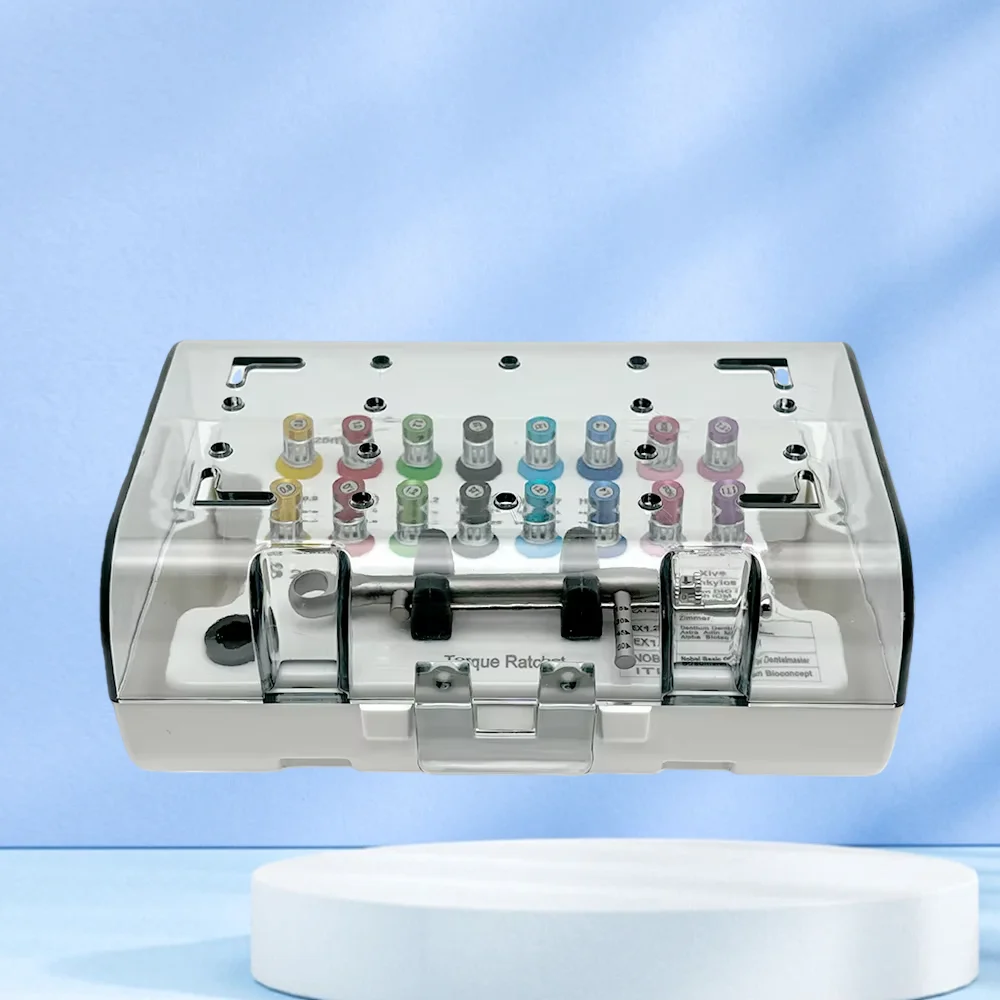 

Автоклавируемый набор для зубных имплантатов, протез, динамометрический ключ, отвертка, инструмент для фиксации, удаления, инструмент для восстановления имплантата, инструмент
