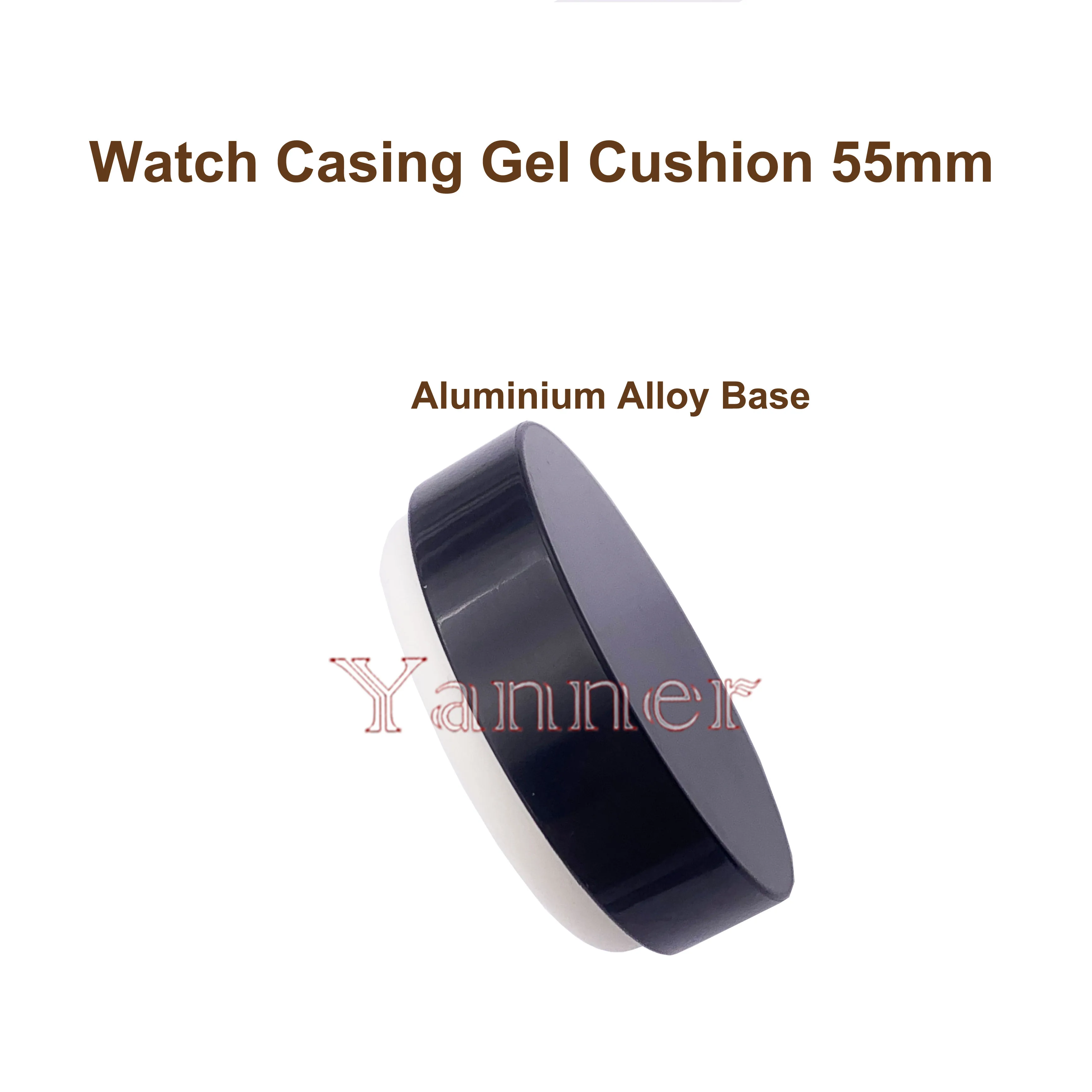 55มม. แผ่นป้องกันนาฬิกา, แผ่นพลาสติกป้องกันการเคลื่อนไหวฐานป้องกันรอยขีดข่วนเครื่องมือซ่อมแซมสำหรับช่างซ่อมนาฬิกา