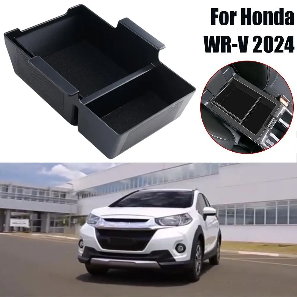 Auto Interior Storage Car Accesorios Para Auto Center Control Armrest Box Organizing Storage Box Item For HONDA WR-V DG 202 Z1G7