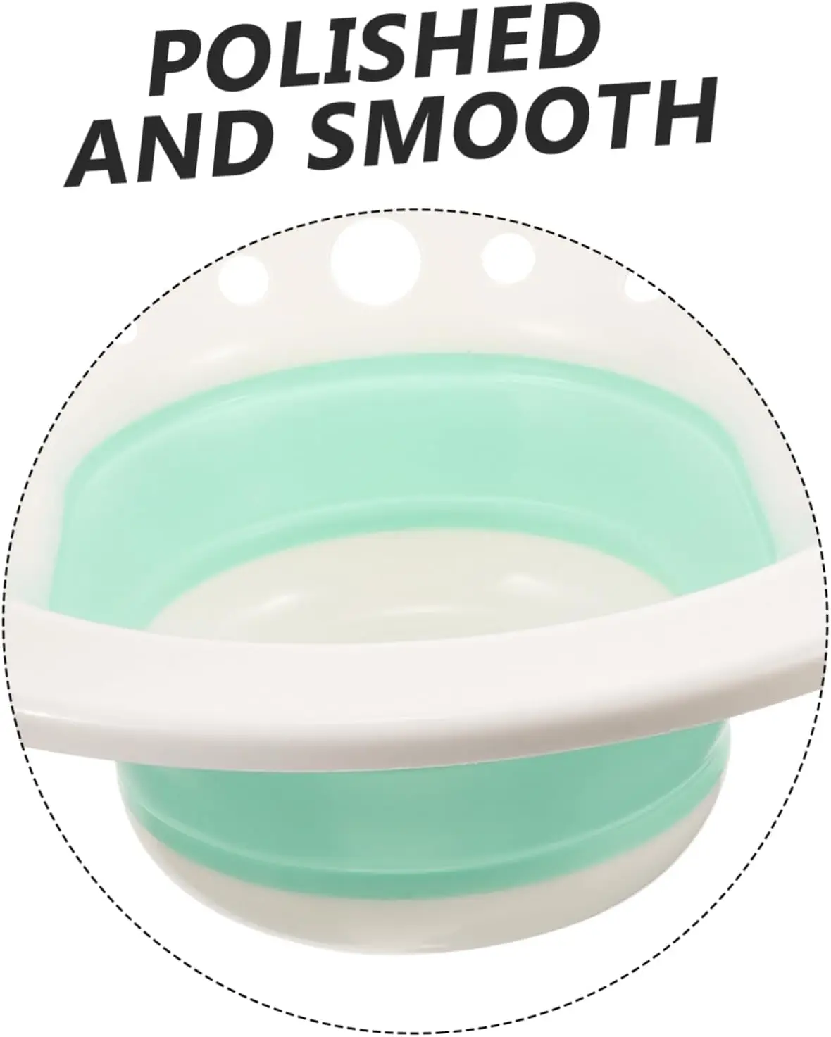 Penggosok Silikon Bak Mandi Toilet Lipat untuk Tempat Mandi Panci Mandi Toilet Portabel Bidet Mandi Pinggul Dapat Dilipat Bidet M