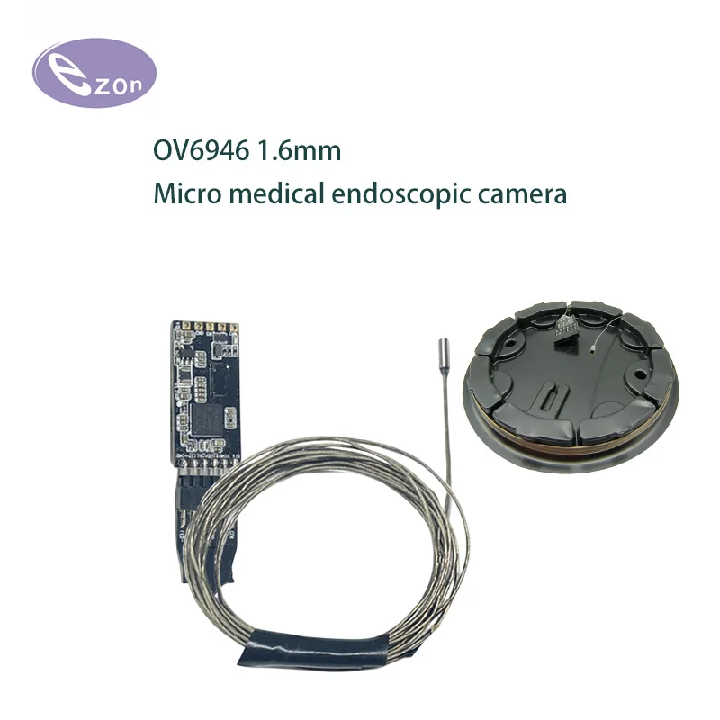 

OV6946 1.6mm diameter 4LED micro endoscopic camera + decoding board