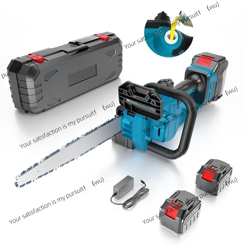 

Brushless 12-inch high-speed lithium chainsaw, high-power automatic oil pump, light logging saw