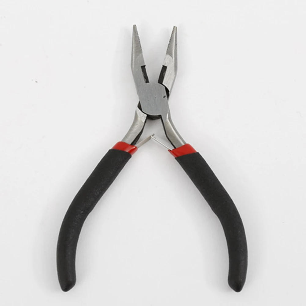 3Pcs Mini Pliers Set Kit Cutter Chain Round Bent Needle Nose DIY Tools Beading Making Repair Tool Kit