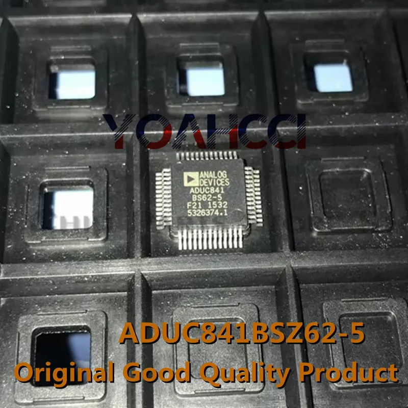 

ADUC841BS62-5 1pcs,MQFP-52 12-Bit ADCs and DACs with Embedded High Speed 62-kB Flash MCU,Original Integrated IC Chip,In Stock