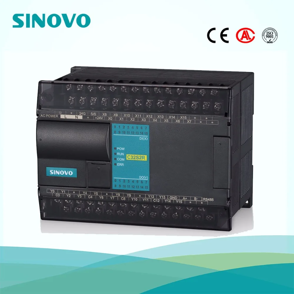 C32SOT 16 DI/DO PLC Programmable Logic Controller With Relay