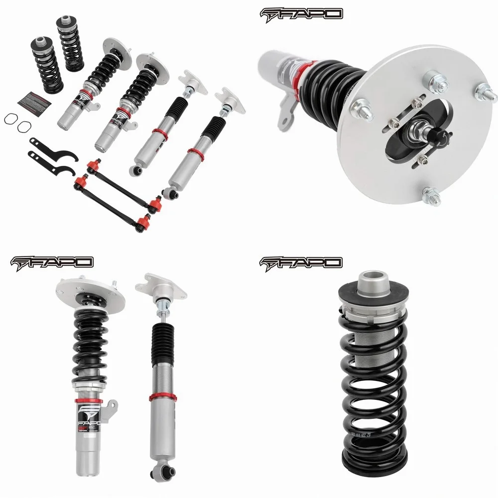 

FAPO PF006520 Coilover Kit for BMW 2 Series F22 F23 2014+ | Monotube Shock Absorber