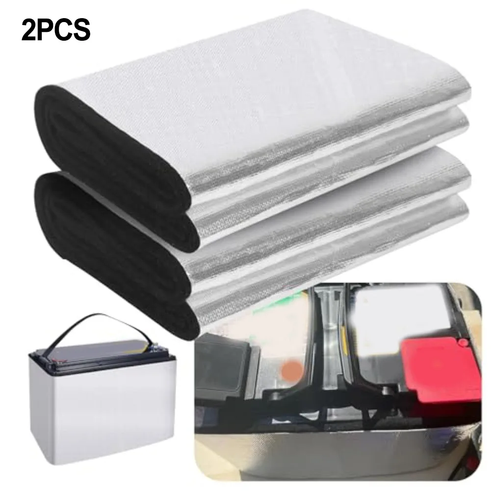 Car Battery Thermal Insulation Set With Fireproof Double Layer Material Provides Cold Resistance And Heat Shielding