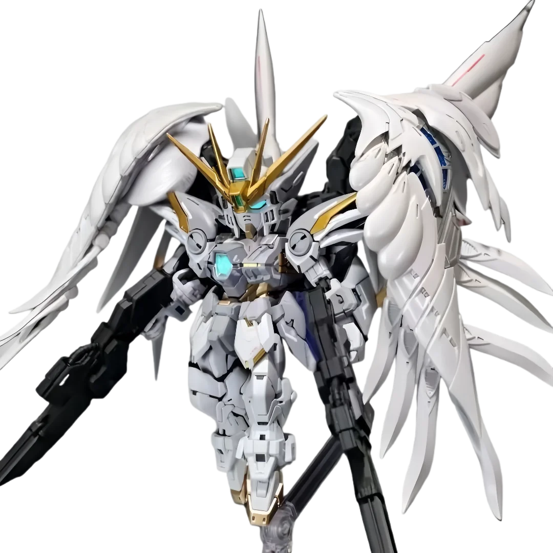 Zestaw Modelarski Robot MGSD GL xxxg-00ysw Wing Snow White Prelude, Części do Montażu, Robot Natryskowy, Zabawki