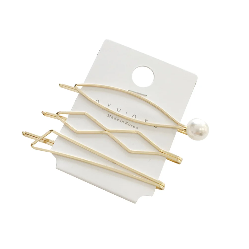 

Fashion Pearl Hair Clips Set Handmade Bridal Decorative Hair Accessories for Wedding Birthday Party Graduation