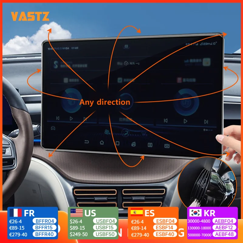 

Screen Rotation Kit for Atto 3 for Dolphins for Tang for Han for Seal for Sealion 7 for Seal U for Sealion 6 Screen Swivel Mount