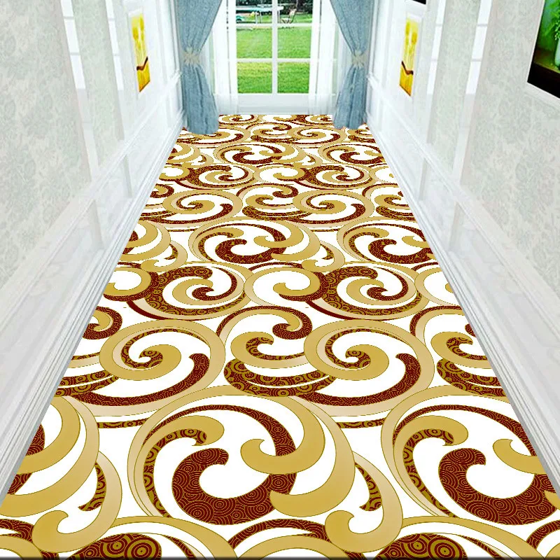 Hallway Aisle Carpet Blanket Household Living Room Sofa Table Blanket Dirt Resistant Wear Resistant Floor Mat Corridor RUG