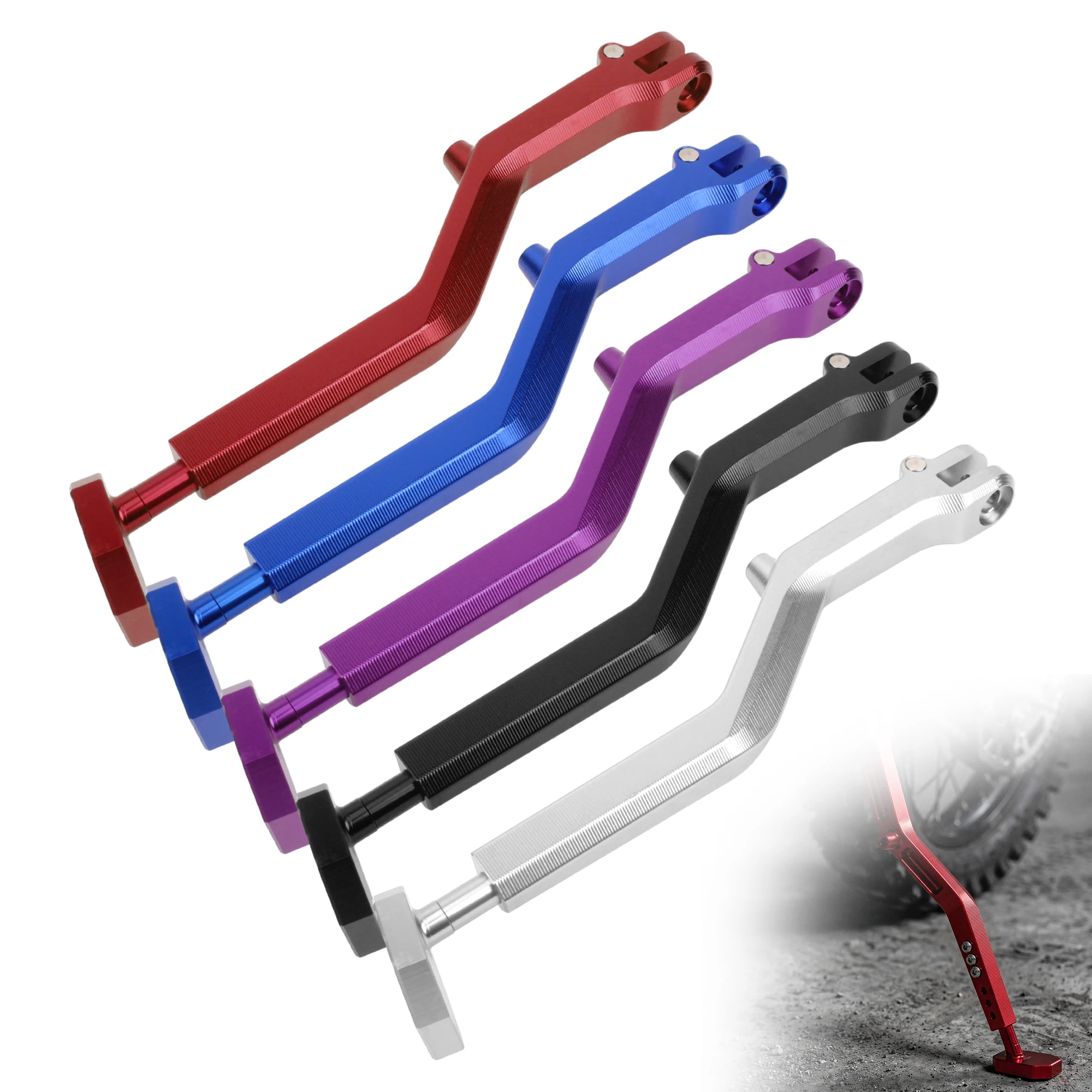 Motorcycle Foot Side Kick Stand Support Leg For Sur ron Light Bee X S Electric Ebike Dirtbike Motocross Modified Accessories view 2