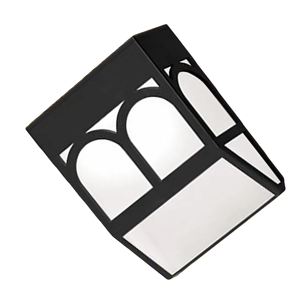 

Комплект из 1 солнечного светильника для забора/стены, ретро-светильник LED для сада, водонепроницаемый уличный яркий солнечный светильник для патио, декоративное освещение для лестниц