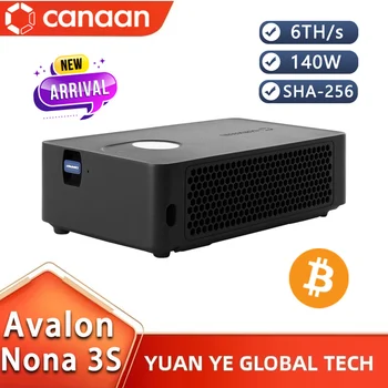 New Arrive Canaan Avalon Nano 3S 6Th/s 140W BTC Miner New Bi...