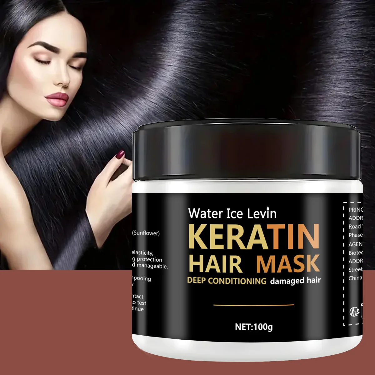 Keratin Hair Mask Dual Oil Control Moisturizer Conditioner Soft Smooth Frizz Damaged Repair Revitalize Haircare Product