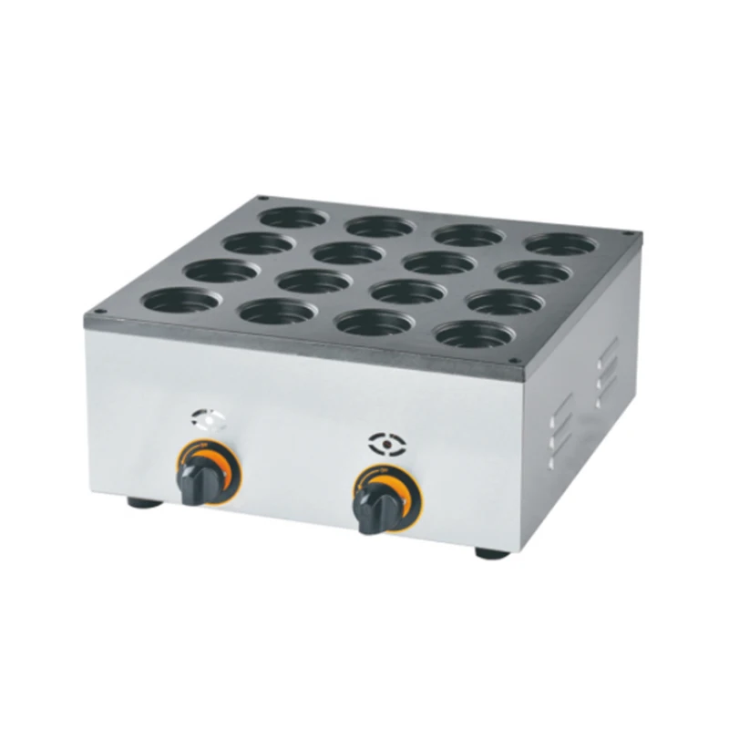 Stainless steel high-efficiency electric/gas pancake and red bean cake machine