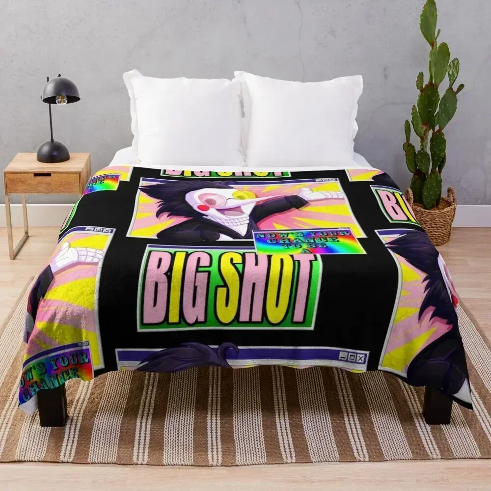 

To be a [[Big Shot]] Throw Blanket Custom Soft Plush Plaid Blankets