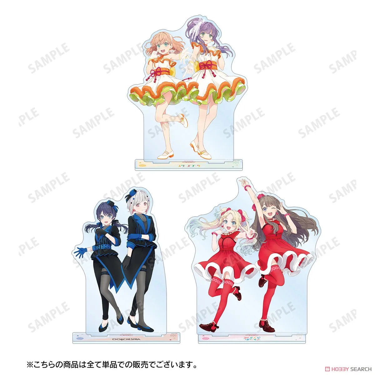 anime acrylic figures love live High definition acrylic big stand card Tabletop decoration Send gifts to fans and friends 15CM