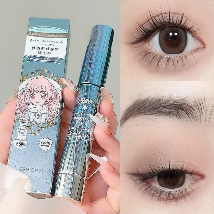 Seide Faser Lash Mascara Wasserdicht Langlebige Verlängerung Wimpern Verlängerung Curling Mascara Schwarz Wimpern Make-Up Kosmetik