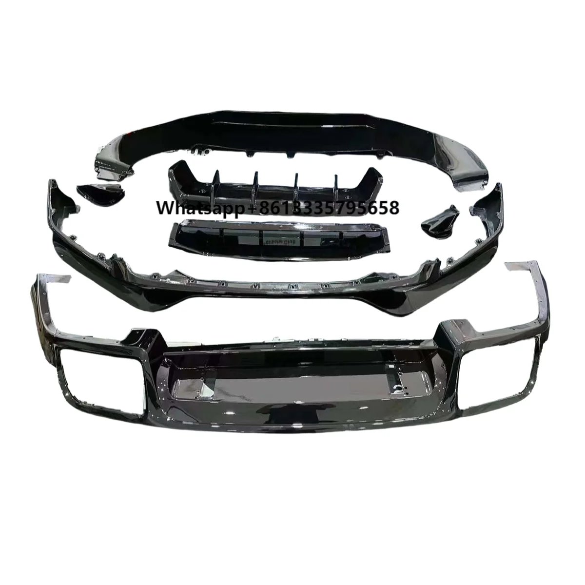 

Suitable for Porsche Cayenne 24-UP Upgrade TKT Style Carbon Fiber Front Rear Lips