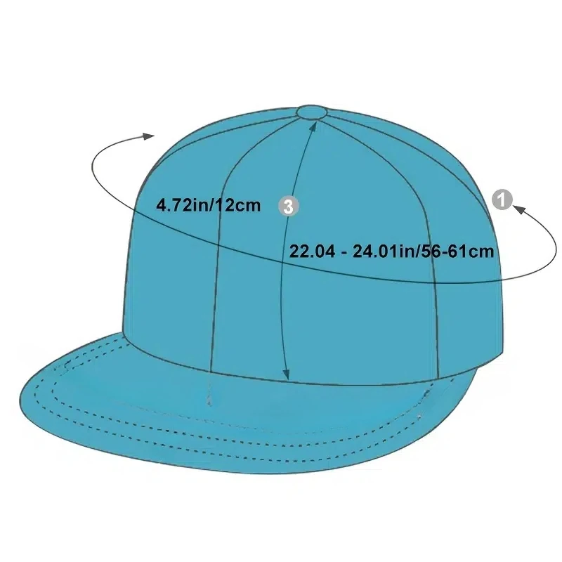 2023 new men\'s outdoor sports baseball cap hip hop dad hat