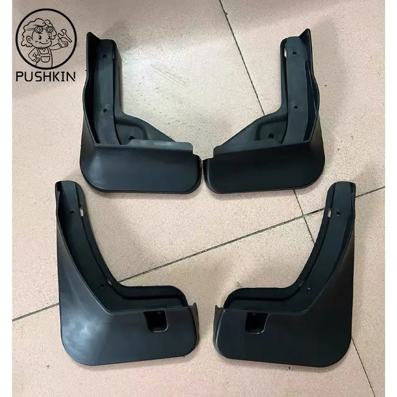 4pcs Black Mud Flaps For BYD Yuan Pro Yuan UP EV 2023 2024 Mudflaps Splash Guards Mud Flap Front Rear Mudguards Fender