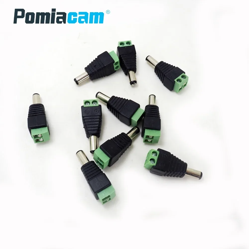 

B-G3 10 шт. адаптер питания постоянного тока адаптер постоянного тока 5,5*2,1 оборотов зеленый терминал адаптер питания