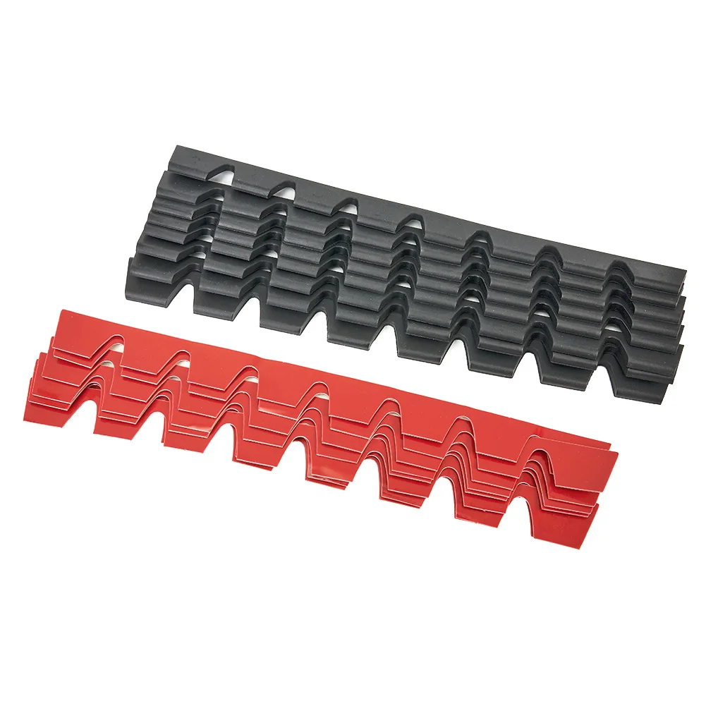 Part Guard Kit Car Components Fittings Kit Matte Black Practical Protector Skid Plate Rubber Scrape Anti-Scratch Bumper 35*2.8cm