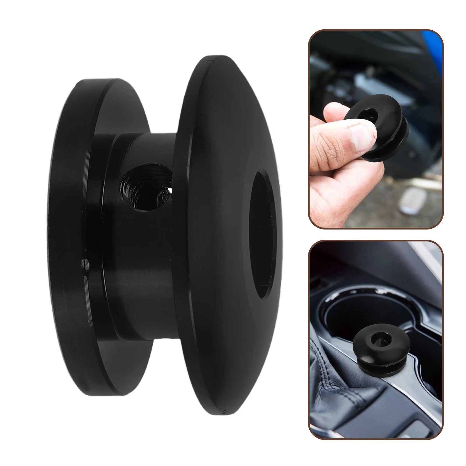 

Shift Knob Thread Adapter For Car Universal Shift Boot Retainer Aluminum Alloy Gear Shifter Stop Block Manual Transmission