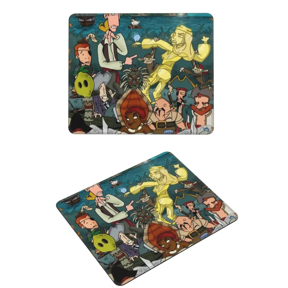 

Коврик для мыши Secret Of Monkey Island, компьютерная клавиатура, коврик для мыши, игровой ПК, ноутбук, настольный коврик, офисные аксессуары, настольные коврики