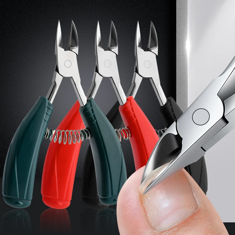 Toe Nail Clippers Nail Correction Thick Nails Ingrown Toenails Nippers Cutters Dead Skin Dirt Remover Pedicure Care Tool