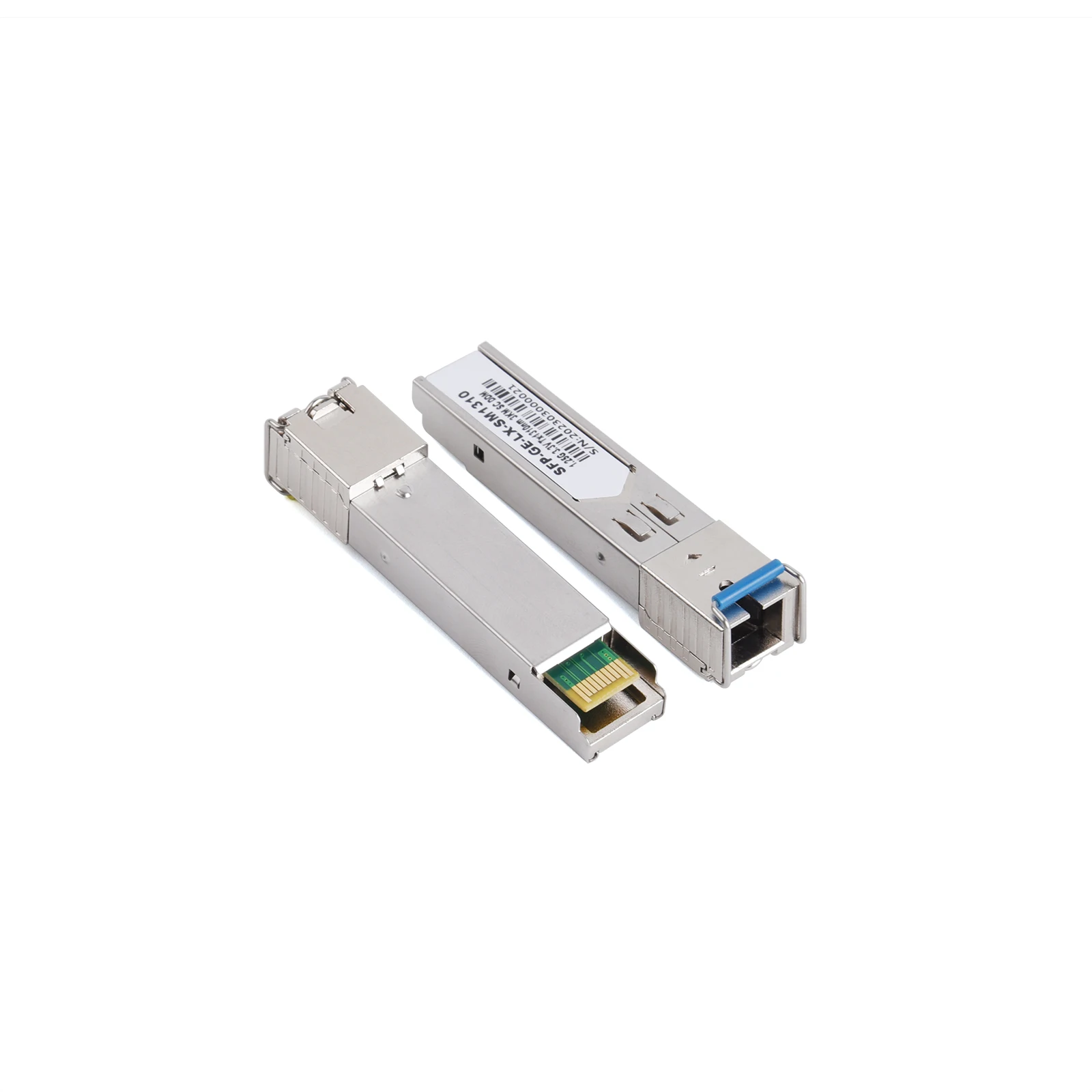 Módulo SFP de fibra Gigabit de 1000M, módulo SC de 1,25G, 1310nm/1550nm, modo único A + B, compatible con interruptor Ethernet de Cisco Mikrotik, 1 par