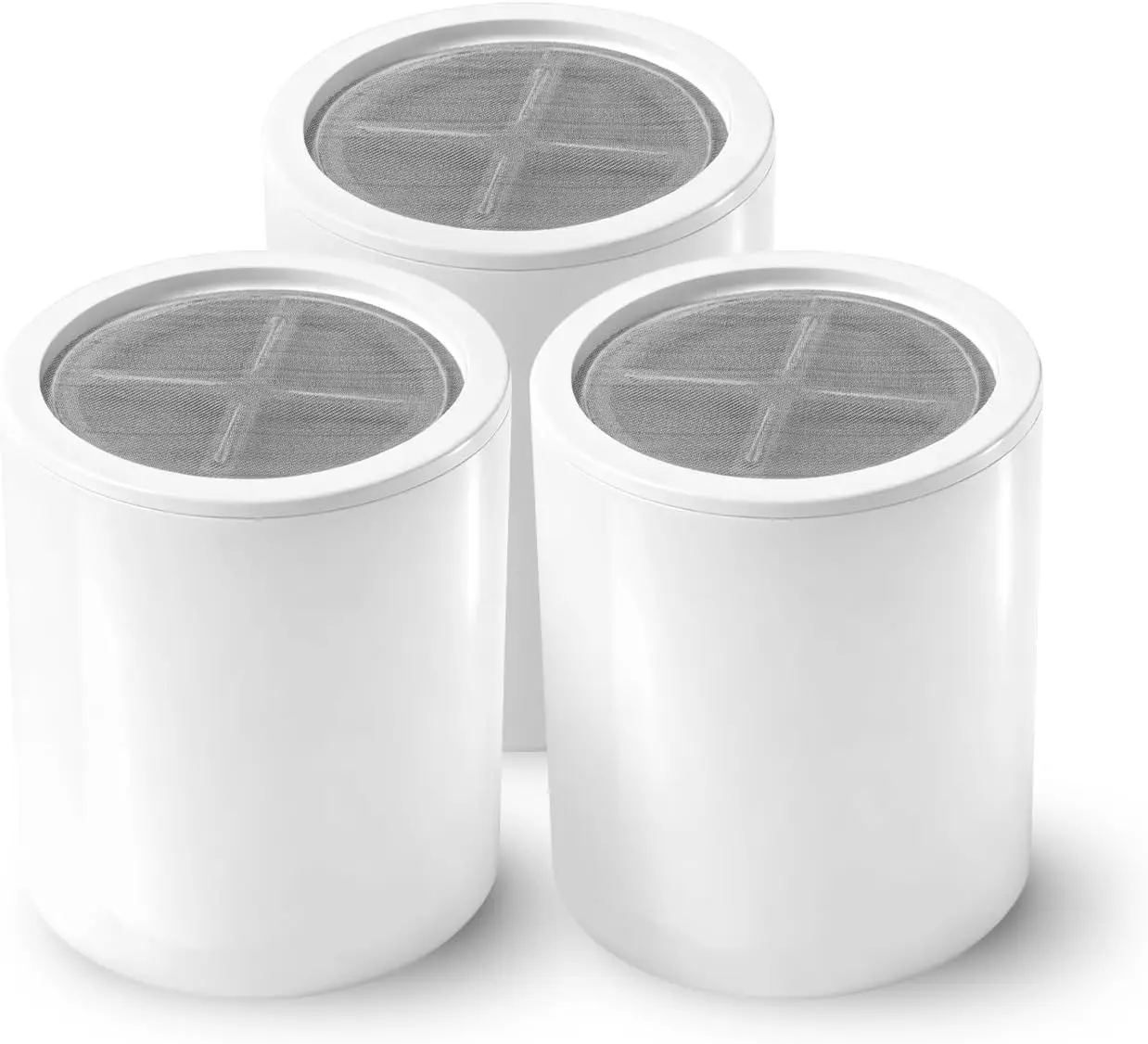 3-Pack Shower Filter Cartridge for Hard Water & Chlorine Removal, Compatible with Eskiin