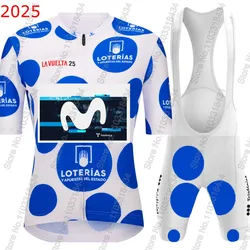 Spain Tour M Cycling Jersey 2025 Pro team Set Short Sleeve Clothing Men Road Bike Shirt Suit Bicycle bib Shorts MTB Wear Maillot