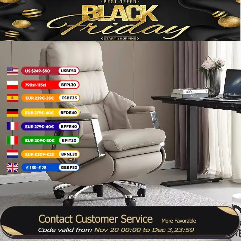 Comfy Support Armrest Office Chair Modern Elegant Relaxing Computer Gaming Chairs Recliner Ergonomic Sillas De Oficina Furniture