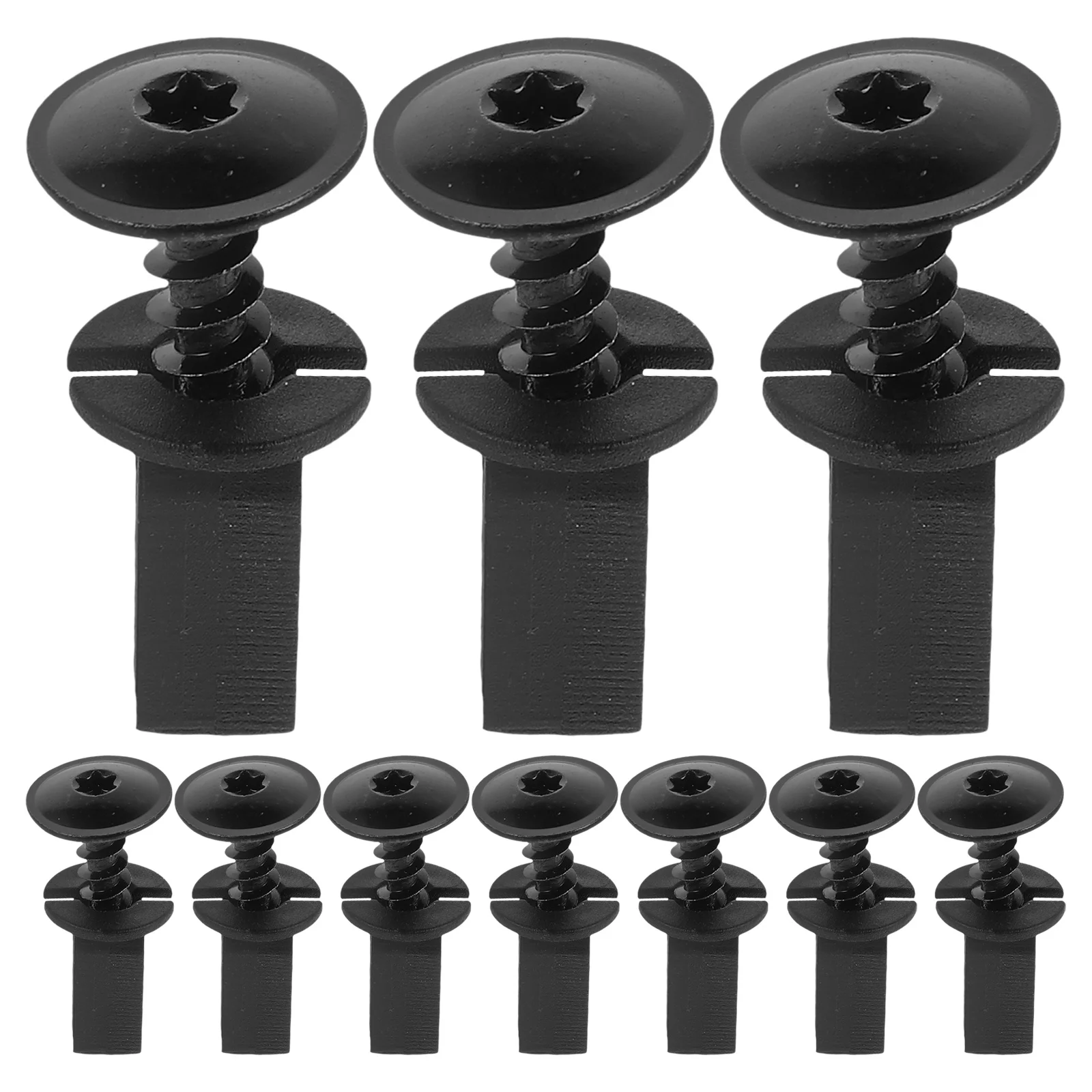 

20 set Car Panel Clips Fasteners For Bumper Door Engine Cover Universal Fit High-Strength Metal Plastic Automotive Body Parts
