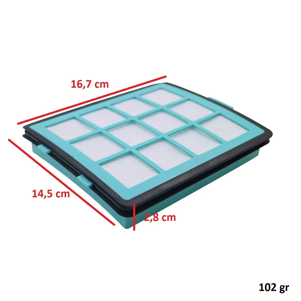 Compatible for Philips 432200533151 FC 8760 PowerPro 8766 8770 9724 Expert Vacuum Cleaner Pre Hepa Filter