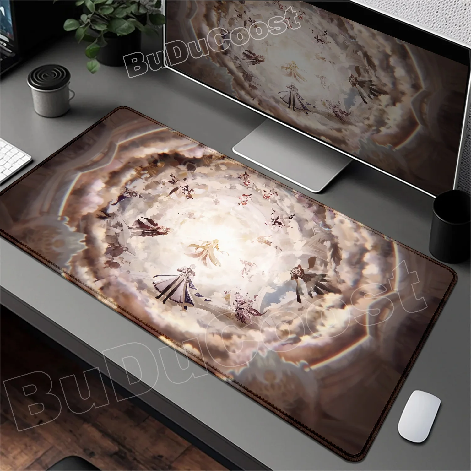 

New HD Printing Honkai Star Rail Mouse Pad Kawaii Evernight Phainon Game Mousepad Laptop PC Accessories Large Keyboard Desk Mats