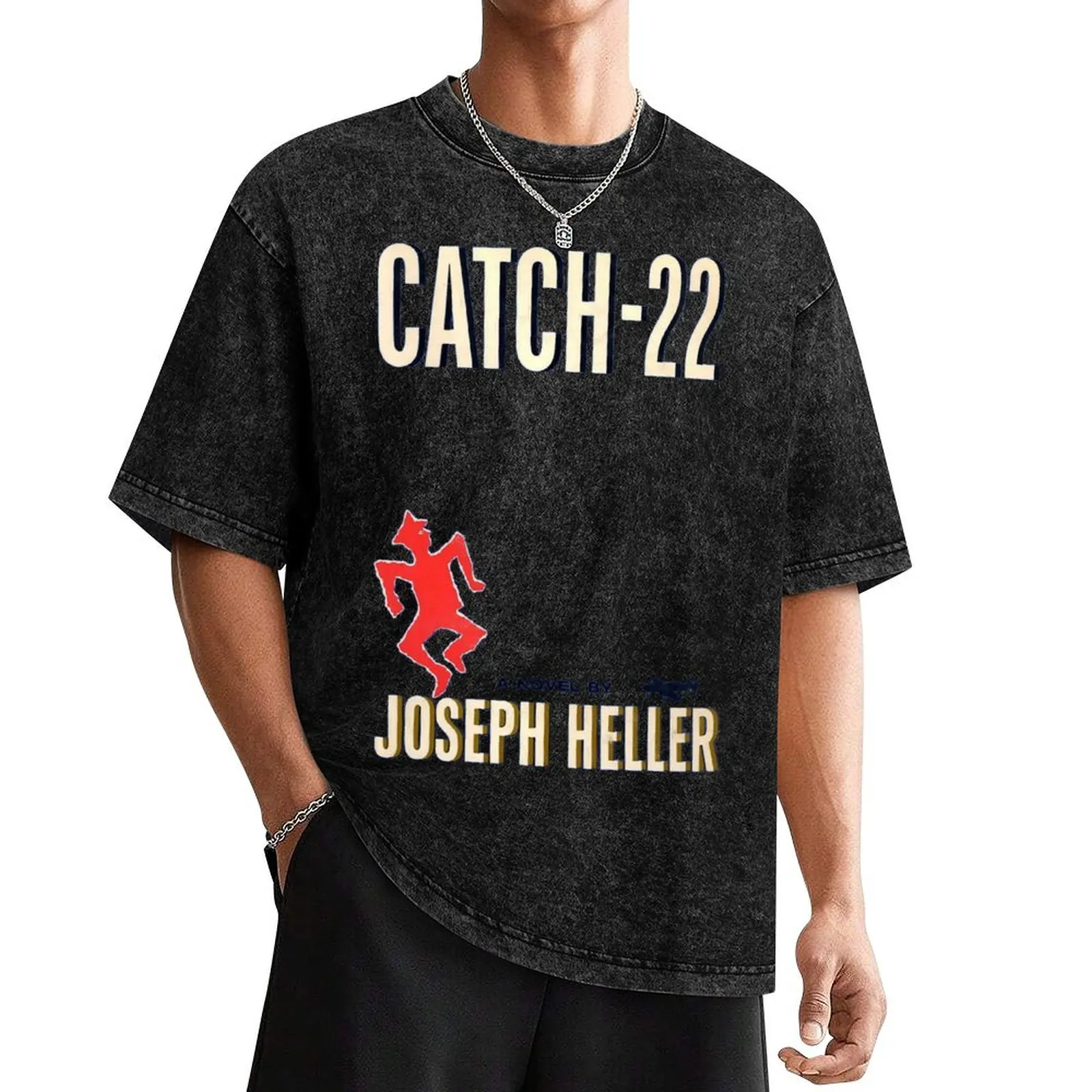 

Catch-22 Cover T-Shirt blacks for a boy tops T-shirt men