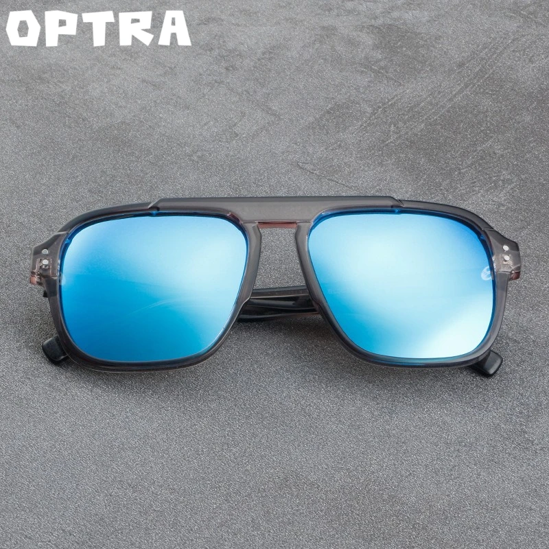 

OPTRA Men Sunglasses Brand Frame Glasses Outdoor Activity Suitable Reading Myopia Decoration Stylish Appearance Casual Style