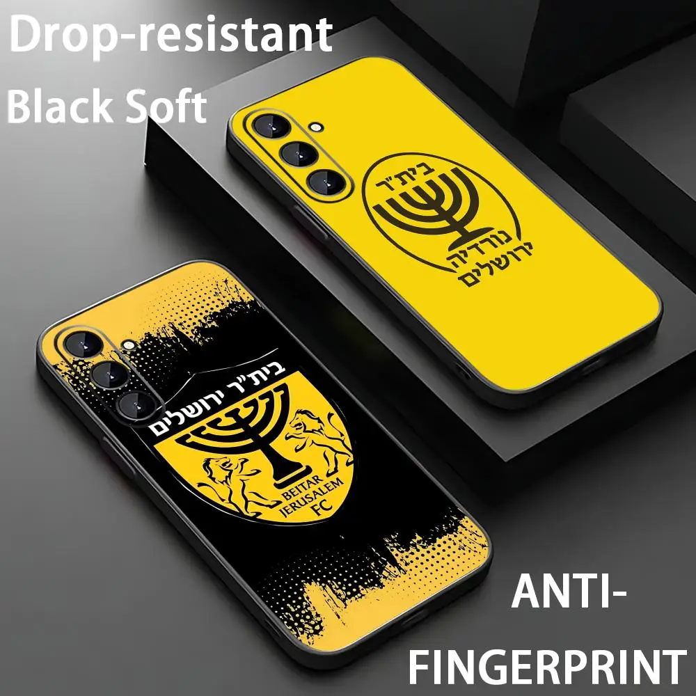 B-Beitars Jerusalem Phone Case For Samsung Galaxy S26 S25 S24 S23 S22 S21 Plus Ultra Note20 Soft Black