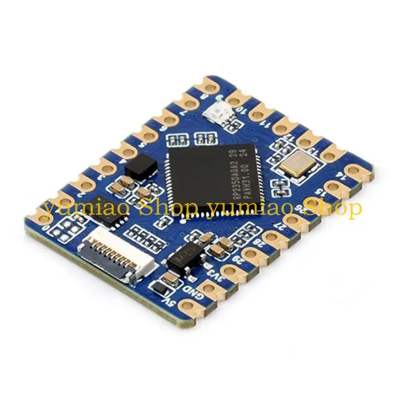 587b eficiente RP2350 Tiny Dev Board con interfaz FPC8PIN integrada y compatibilidad con USB Type C