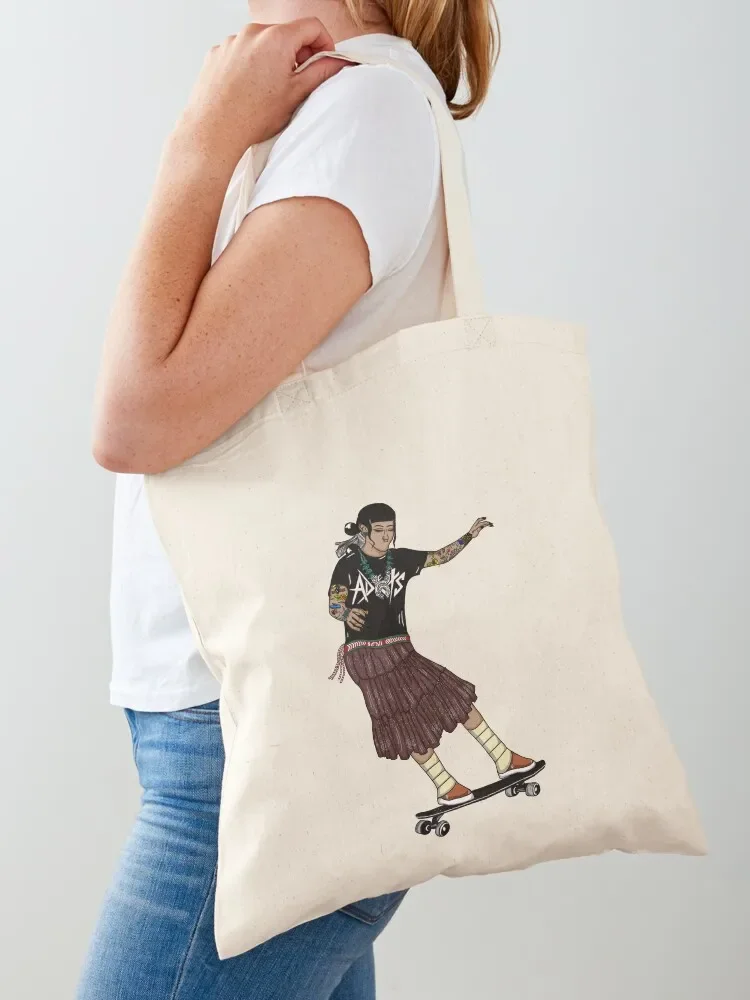 Skate punk Tote Bag canvas tote sacs de shopping shopping cart bags ecological bags