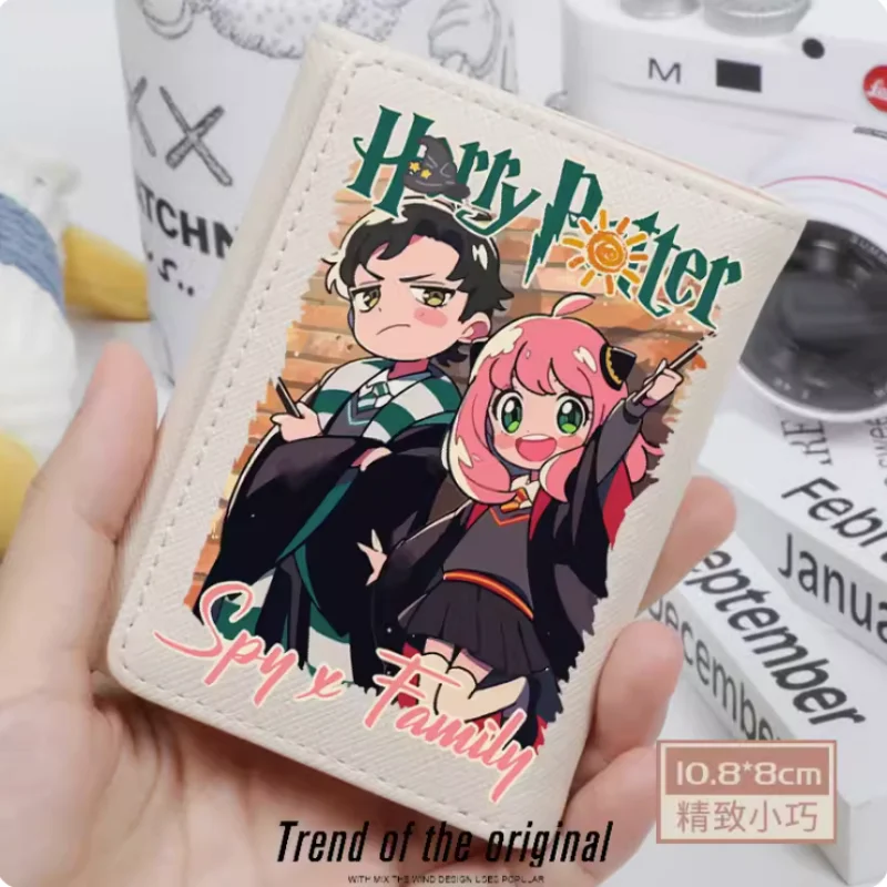 

Anime Spy Family Anya Forger Fashion Wallets PU Purse Card Holder Hasp Money Bag Cosplay Gift B042