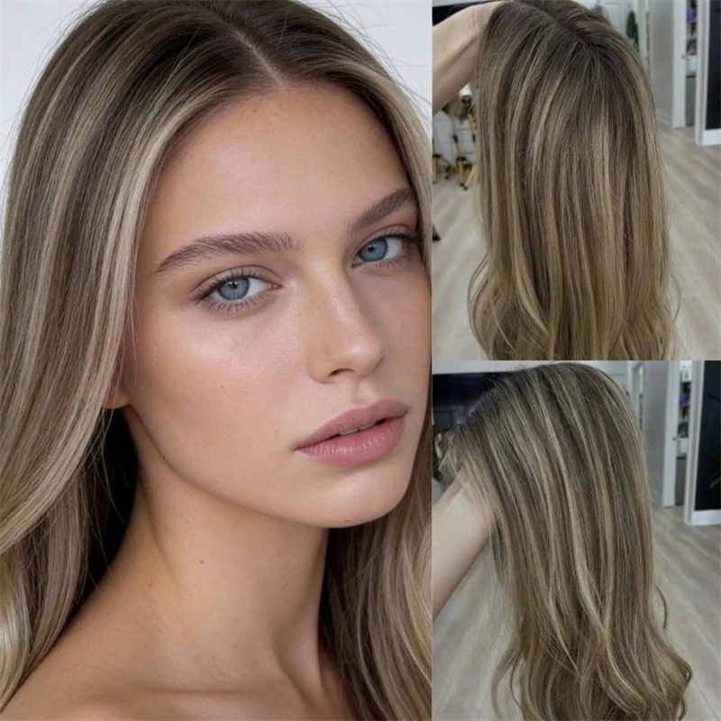 

Synthetic Hair like Realistic woman wigs Natural WAve Lace Front Wig 100% Soft Cosplay Party Wig without glue Women's wig Sale